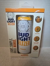 Bud Light Seltzer Can Bluetooth Portable Rechargeable Novelty Travel Speaker NIB