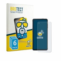 6X Schutzfolie Matt FüR Samsung Galaxy Xcover Pro (Case-Friendly) Displayschutz
