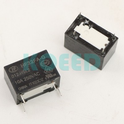10PCS HONGFA HF32FA-G-012-HSL2 12VDC Power Relay 4Pins Replace HF32FA-G-012-HS2