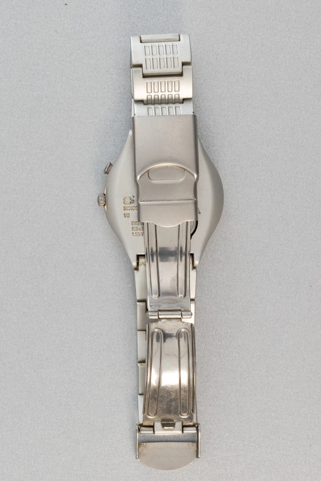 Vintage Swatch Watch Silver Coloured - image 2 of 2