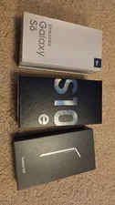 OEM Empty box Samsung S10e, S6, S25 Lot