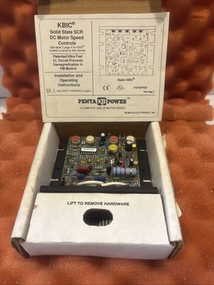 KB Electronics KBIC-120 DC Motor Speed Control 9429A SCR Drive NOS