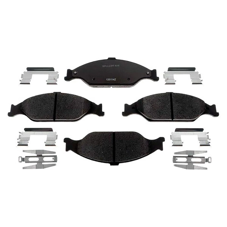 Rotores de freno delanteros + pastillas de freno de cerámica y herrajes para Ford Mustang 2001 Foto 2 de 4