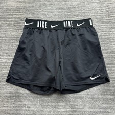 Nike Shorts Size L Youth Girls Standard Fit Dri-Fit Running Gym Active Workout