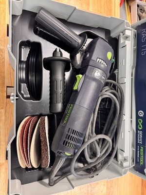 Festool RAS 115 E-Set Rotary Sander with Systainer No. 570789