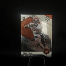 2021 Mosaic Football Chris Evans Rookie RC Card #379 Cincinnati Bengals HOF. rookie card picture
