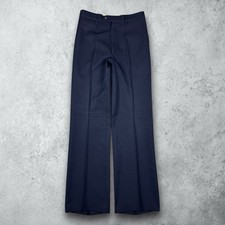 Vintage 80s Yves Saint Laurent Whipcord Dress Pants Trousers Men s 29x34 YSL