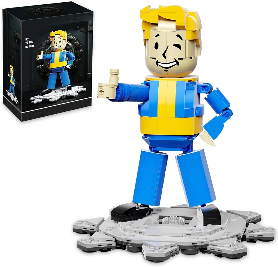 *ENVÍO GRATUITO* VAULT BOY Juego de ladrillos de construcción Fallout Amazon Bethesda "LE-G0" Foto 2 de 4