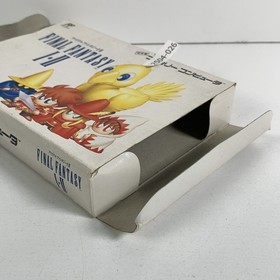 NES FC Final Fantasy I II 1 2 Boxed Working NTSC-J Japan 2504-026