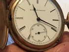 ANTIQUE ELGIN  HUNTER POCKET WATCH 15 JEWELS WORKING CONDITION