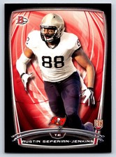 2014 Bowman 6 Austin Seferian-Jenkins Rookies Black   Tampa Bay Buccaneers Card