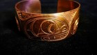 Brilliant Handcarved Haida Killer Whale Bracelet By Master Alfred Henry Seaweed  — photo 9