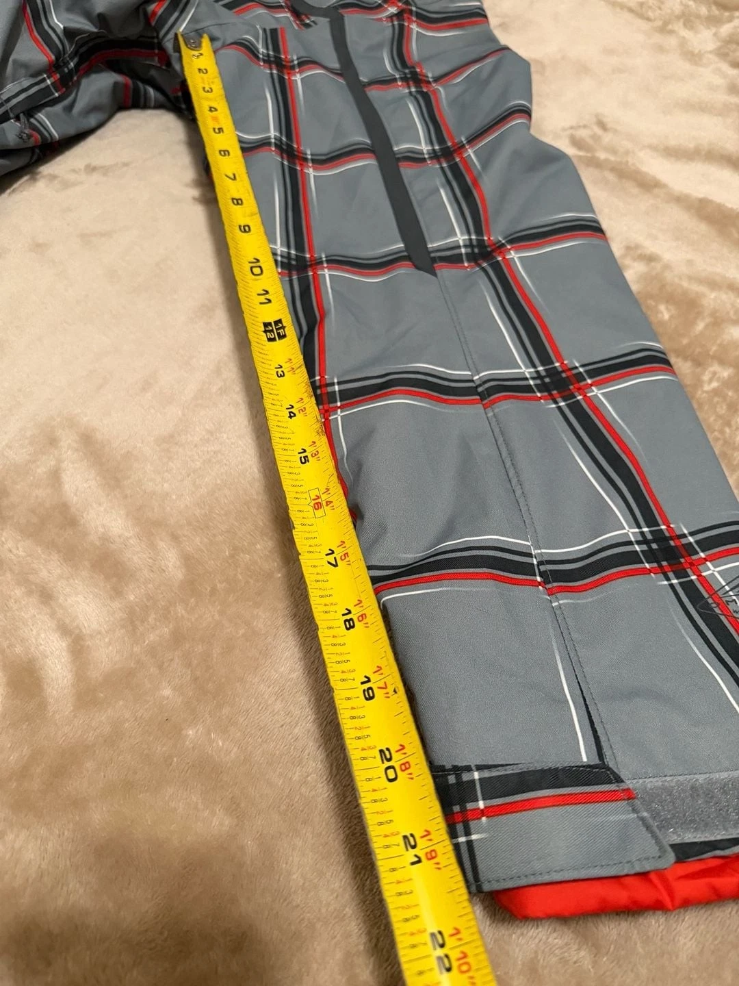 Columbia Whirlibird Interchange 3-in-1 Jacket Grey Plaid XL image 14
