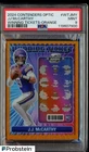 2024 Contenders Optic Winning Ticket Orange JJ McCarthy RC Rookie /50 PSA 9