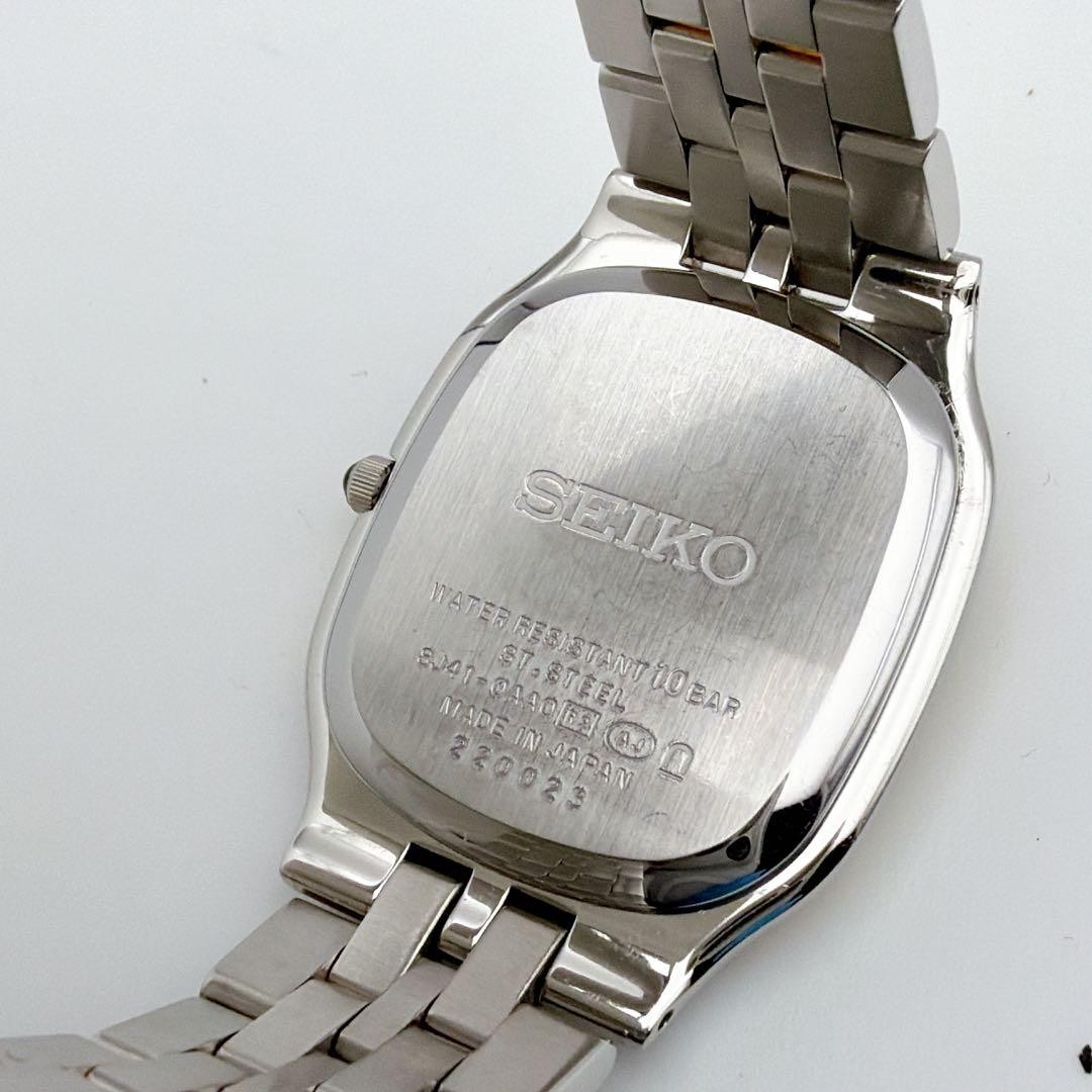 SEIKO Dolce Rectangular Watch Timepiece BOYS Genu… - image 6