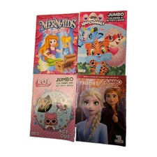   Children's Jumbo Coloring  Activity Book Bundle - 4 Book Set  Keep your...