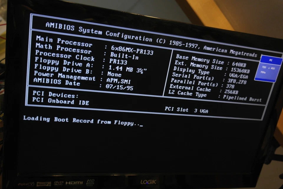 Socket 7 AT motherboard EDO ISA PCI VX PRO II ELPINA - Image 4 of 4