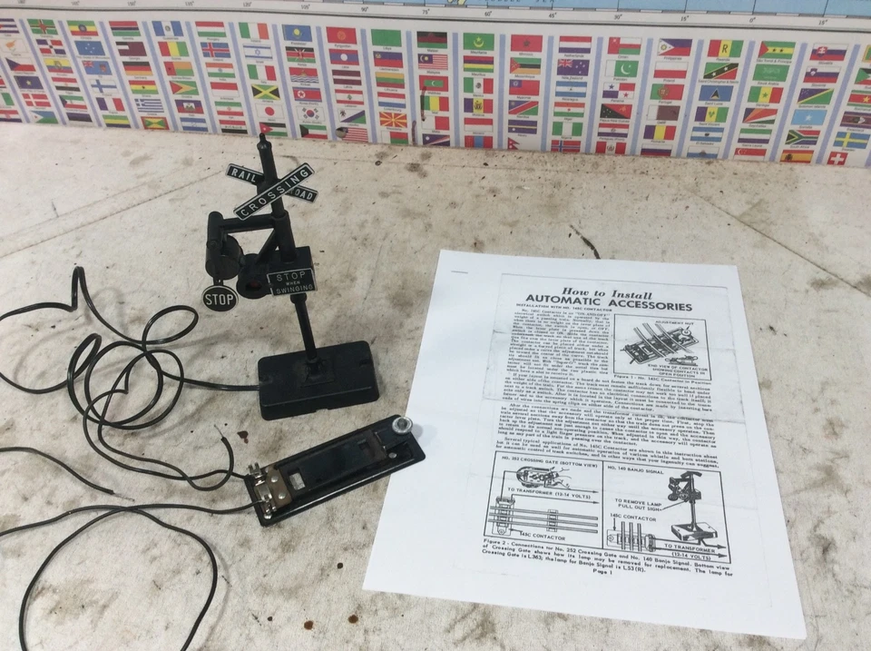 Lionel 140 Automatic Banjo Signal  O Gauge - Image 3 of 4