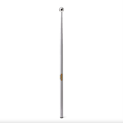 DELUXE 16' FT TELESCOPING FLAG POLE & NYLON BAG fiberglass rv nascar antenna