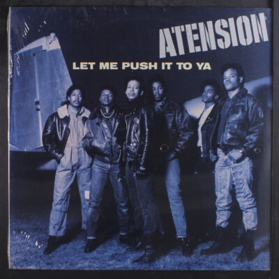 ATENSION: let me push it to ya Island Records 12'' Single 33 RPM Sealed