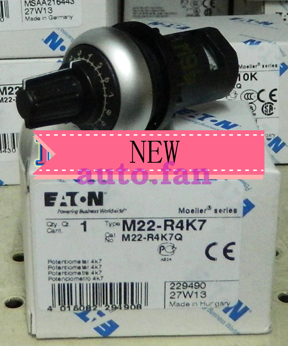 Potentiomètre EATON MOELLER M22-R4K7 - Résistance 4.7K - Neuf D'origine