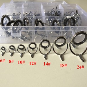 Details about Ceramic Ring Rod Repair Kit 100Pcs Mixed Size Fishing Rod Guides Line Rings Details about Ceramic Ring Rod Repair Kit 100Pcs Mixed Size Fishing Rod Guides Line Rings