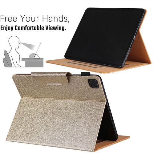 Funda inteligente con soporte de cuero abatible para Apple iPad Pro / iPad Air 11" 13" 2024 - Imagen 93 de 102