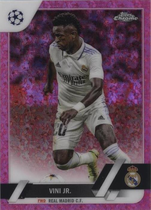 2022-23 Topps Chrome UEFA Club Competitions Vinicius Junior #20