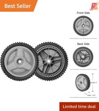 Set of 2 Husqvarna HU700F 8-Inch Drive Wheels for Enhanced Mower Performance