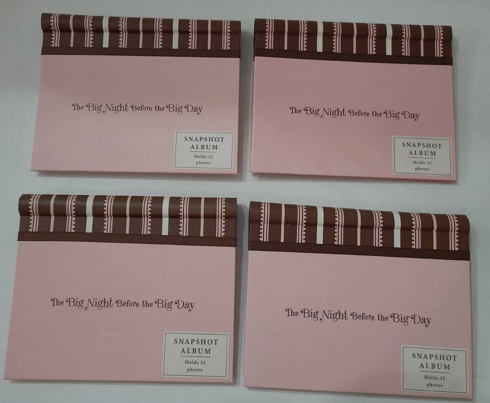 4- Álbum de fotos de boda de 5,5"x 6,5" Hallmark Big Night Before the Big Day Foto 2 de 4