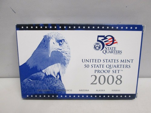 2008 US Mint Statehood Proof Quarter Set - 第 1/3 張圖片