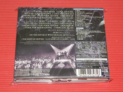 5AT WHITESNAKE The Purple Tour Live JAPAN ONLY SHM CD + BLU-RAY