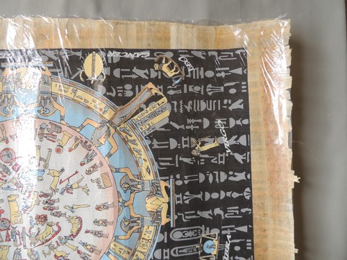 Egyptian papyrous Zodiac signet Certificate of authenticity - Picture 7 of 15