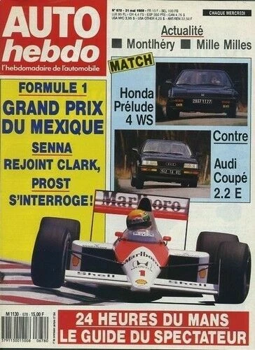 Revues et manuels automobile Honda Prelude Honda