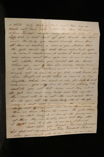 Maryland: Reisterstown 1853 Stampless Cover + Letter, Fancy Ms, Baltimore Co - Picture 4 of 4