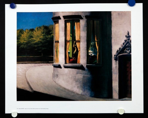 Edward Hopper - August in the City - 1980's - Offset Poster - Picture 7 of 7
