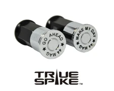 20 TRUE SPIKE 14X1.5 STEEL CHROME BULLET AMMO GO AHEAD MAKE MY DAY LUG NUTS