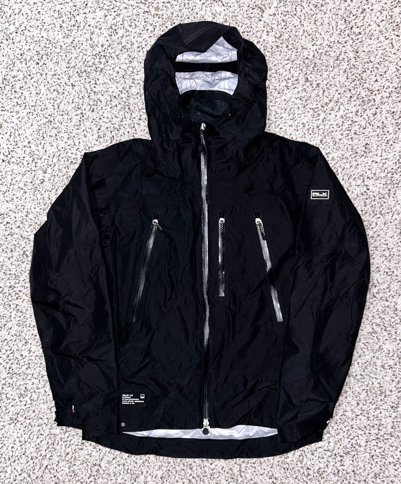 RLX Polo Ralph Lauren Ripstop Rain Tech Jacket Size M USA