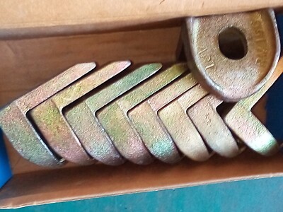 New Midland C005783 Box Of 9 Wheel Clamp Wheel Wedge for 3/4'' Stud