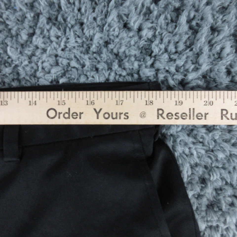 Pantalones chinos rectos Jos A Bank para hombre 38x30 negros viajeros calce a medida 37x29,5* Foto 4 de 4