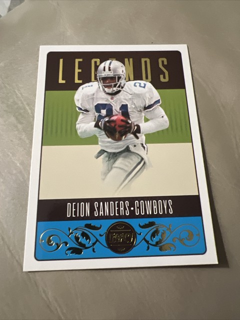 Deion Sanders 2023 Panini Legacy Legends #111 Dallas Cowboys HOF