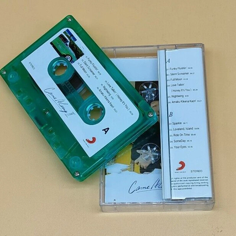 やました たつろう-Tatsuro Yamashita :Come Along II Album Cassette Tape New & Sealed - Image 2 of 2