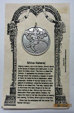 Nataraja Shiva Lord of Dance 1.25 Pendant Nec...