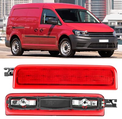 Terza Luce Di Stop Per VW Caddy III 2004-2015 - LED Rosso 12V, OE 2K0945087C/A/B - Foto 5