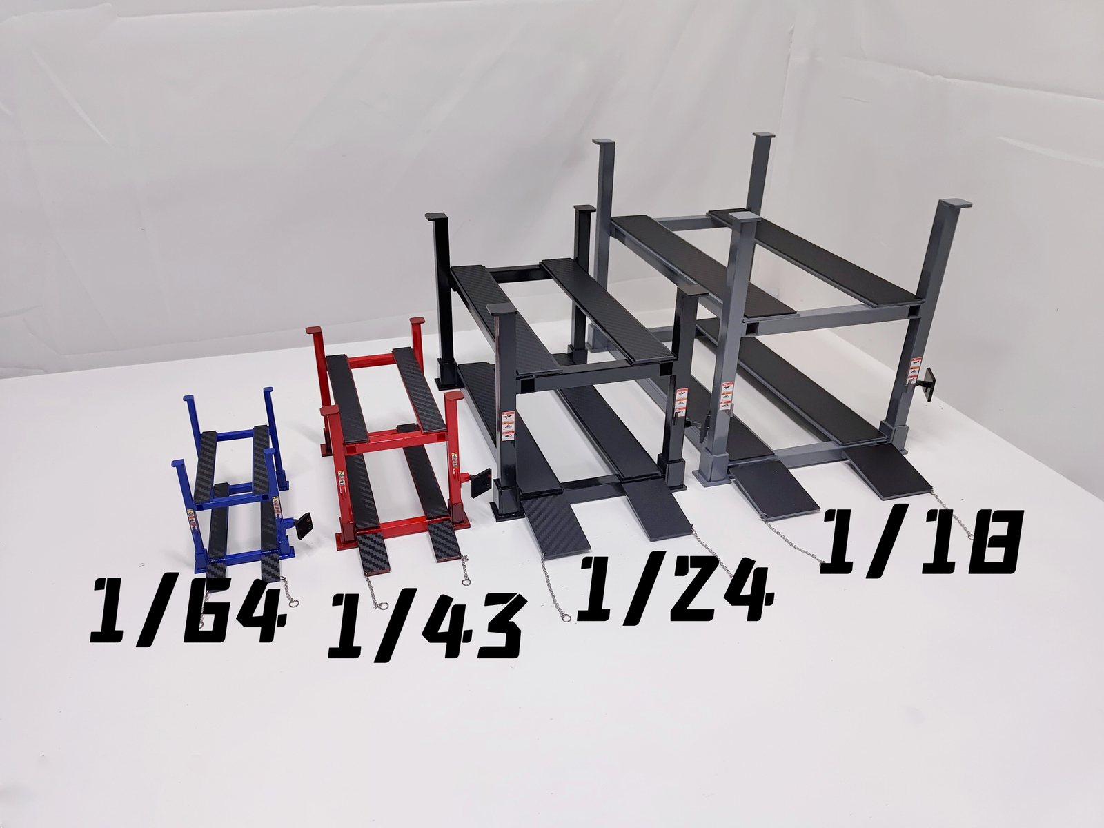 1/18/24/43/64 Diorama Car Lifter Model Garage Repair Tools Scene Model Accessory