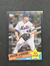 2020 Topps 1985 35th Anniversary All-Stars Black Jacob deGrom 096/299 New York