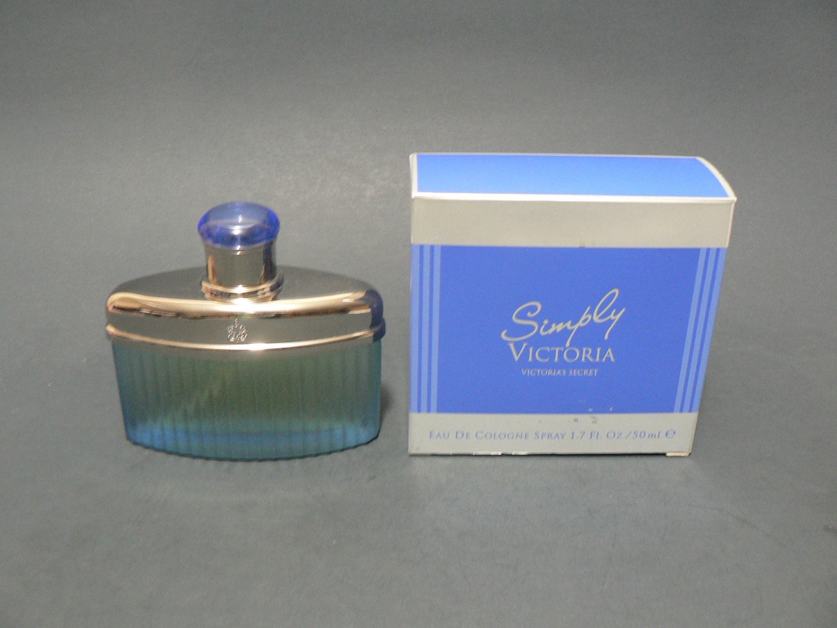 VINTAGE VICTORIA'S SECRET SIMPLY VICTORIA 1.7oz 50ml EDC SPRAY NIB