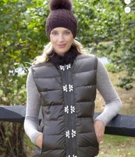 Glamourpuss Brown The Glam Vest Size L