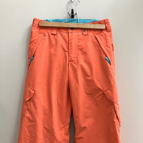 Burton Dryride Ski Snowboarding Pants Girls Size L (10-12) Orange Bottoms Snow - Picture 2 of 17