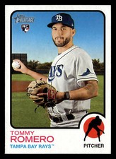 Tommy Romero 2022 Topps Heritage #533 Tampa Bay Rays ROOKIE